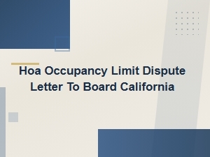 When to Hire an Attorney for Hoa Occupancy Disputes